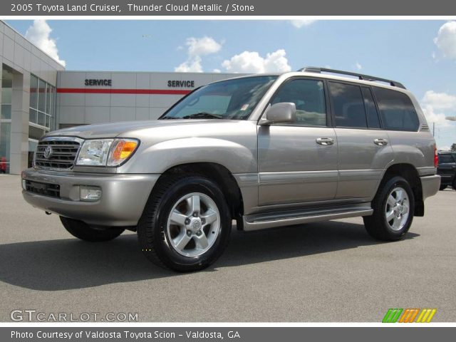 2005 Toyota Land Cruiser  in Thunder Cloud Metallic