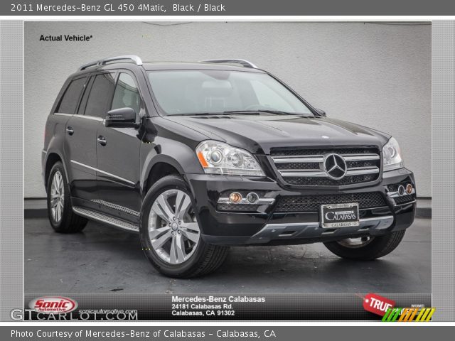 2011 Mercedes-Benz GL 450 4Matic in Black