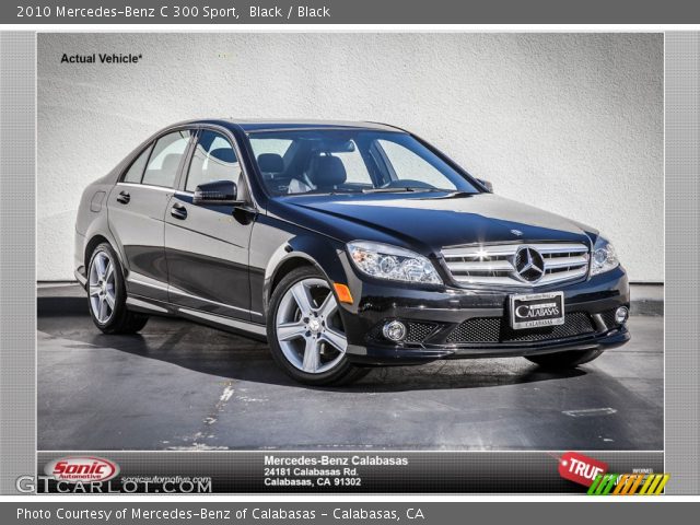 2010 Mercedes-Benz C 300 Sport in Black