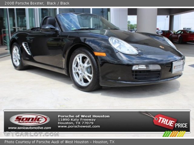 2008 Porsche Boxster  in Black