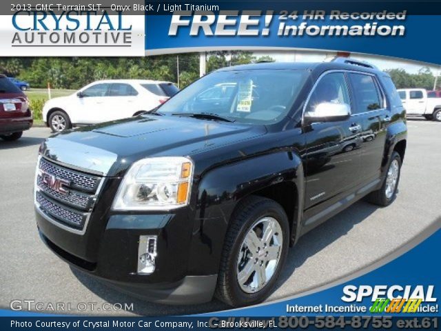 2013 GMC Terrain SLT in Onyx Black