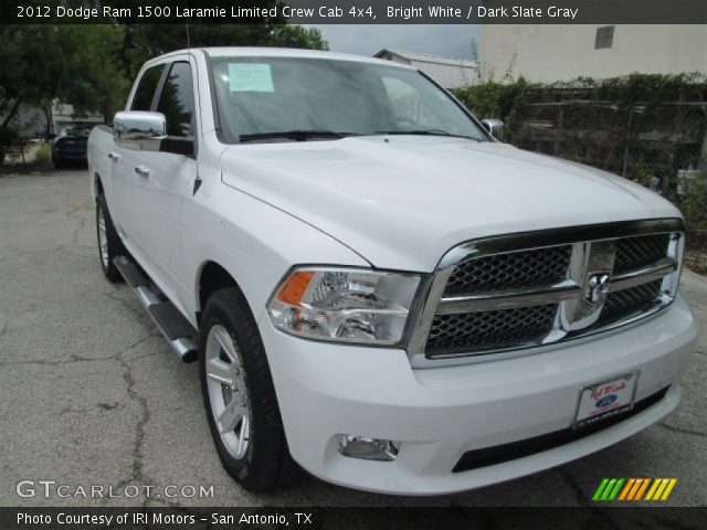 2012 Dodge Ram 1500 Laramie Limited Crew Cab 4x4 in Bright White