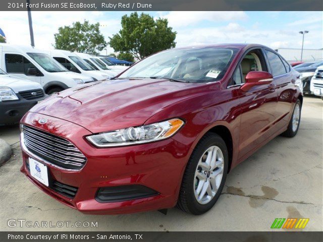 2014 Ford Fusion SE EcoBoost in Ruby Red