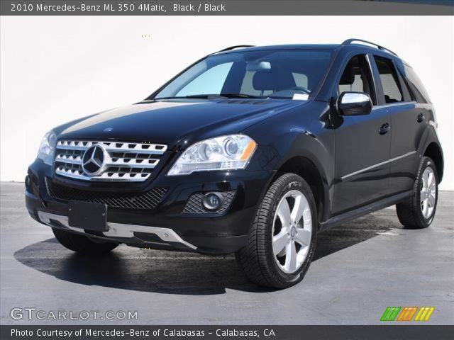 2010 Mercedes-Benz ML 350 4Matic in Black