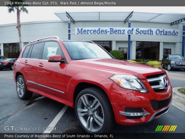 2014 Mercedes-Benz GLK 350 in Mars Red