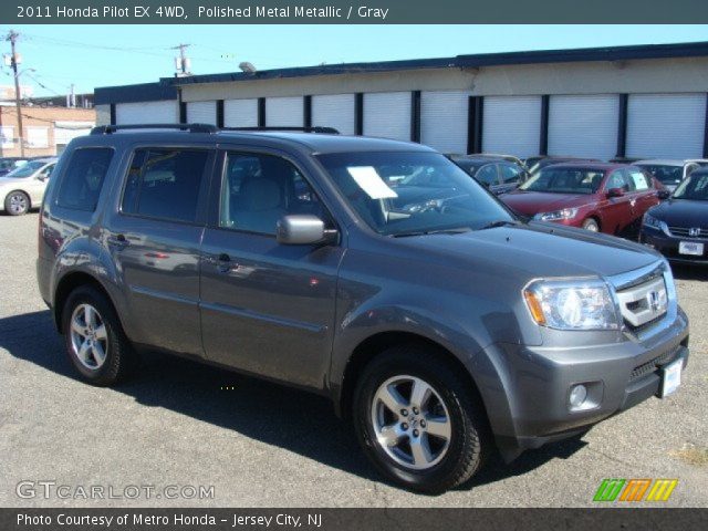 2011 Honda Pilot EX 4WD in Polished Metal Metallic