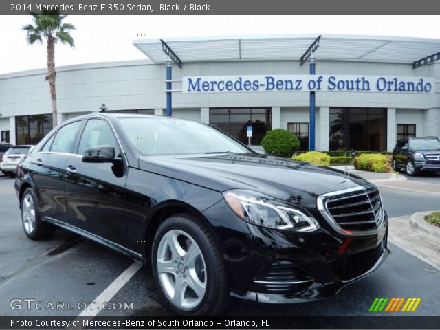 2014 Mercedes-Benz E 350 Sedan in Black