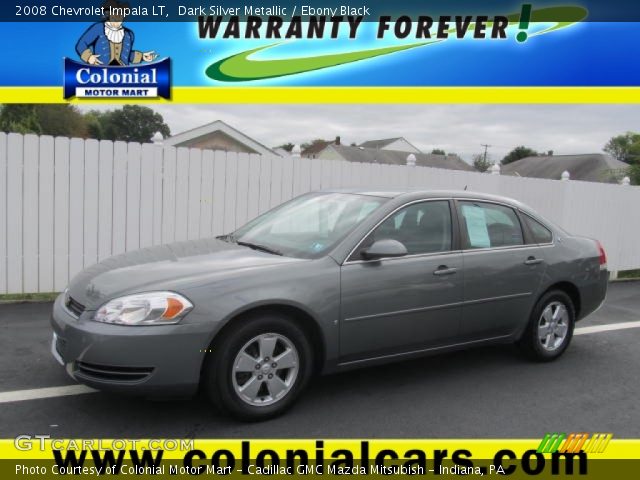 2008 Chevrolet Impala LT in Dark Silver Metallic