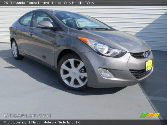 2013 Hyundai Elantra Limited in Harbor Gray Metallic