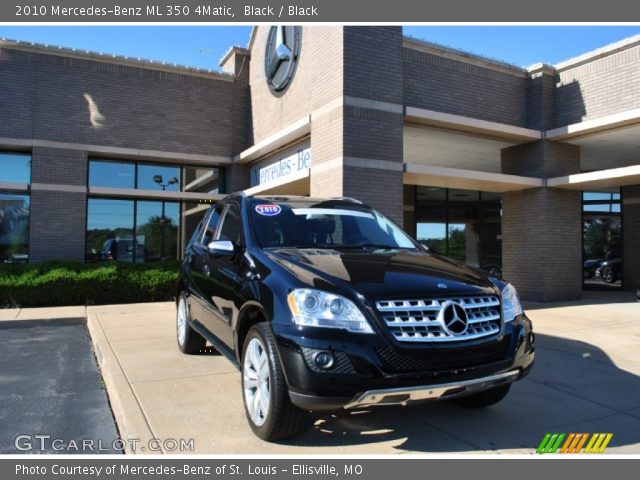 2010 Mercedes-Benz ML 350 4Matic in Black