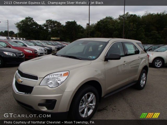 2013 Chevrolet Equinox LS in Champagne Silver Metallic