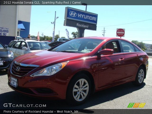 2012 Hyundai Sonata GLS in Sparkling Ruby Red