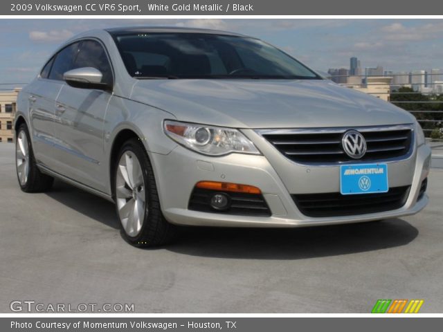 2009 Volkswagen CC VR6 Sport in White Gold Metallic