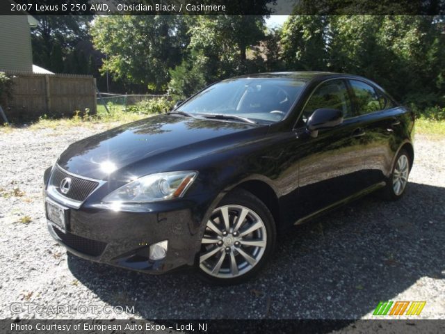 2007 Lexus IS 250 AWD in Obsidian Black