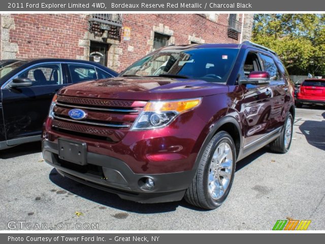 2011 Ford Explorer Limited 4WD in Bordeaux Reserve Red Metallic