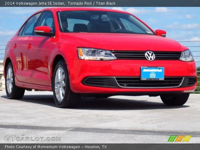 2014 Volkswagen Jetta SE Sedan in Tornado Red