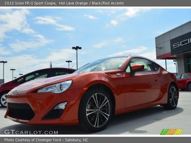2013 Scion FR-S Sport Coupe in Hot Lava Orange