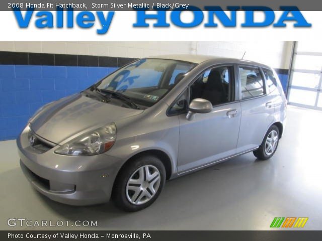 2008 Honda Fit Hatchback in Storm Silver Metallic