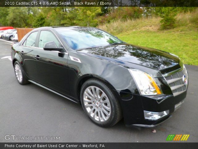 2010 Cadillac CTS 4 3.6 AWD Sedan in Black Raven