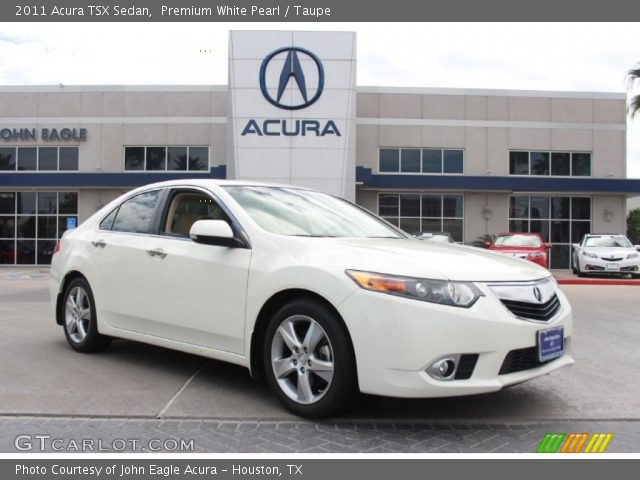2011 Acura TSX Sedan in Premium White Pearl