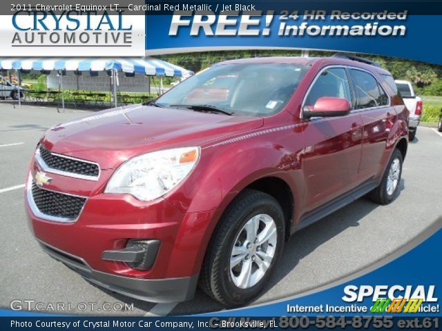 2011 Chevrolet Equinox LT in Cardinal Red Metallic