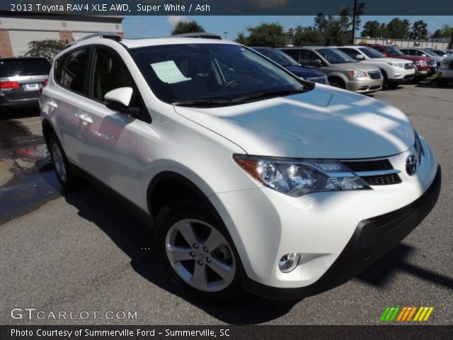 2013 Toyota RAV4 XLE AWD in Super White