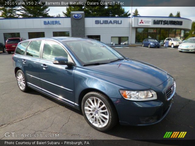 2010 Volvo V50 2.4i in Barrents Blue Metallic