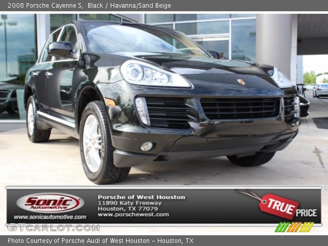 2008 Porsche Cayenne S in Black