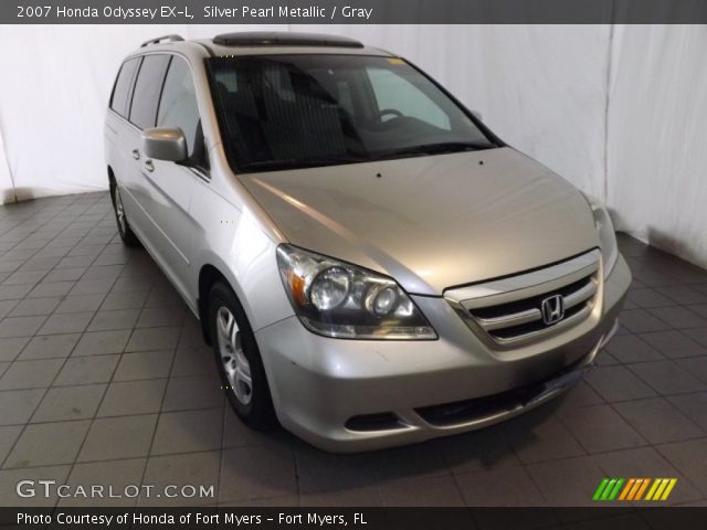 2007 Honda Odyssey EX-L in Silver Pearl Metallic