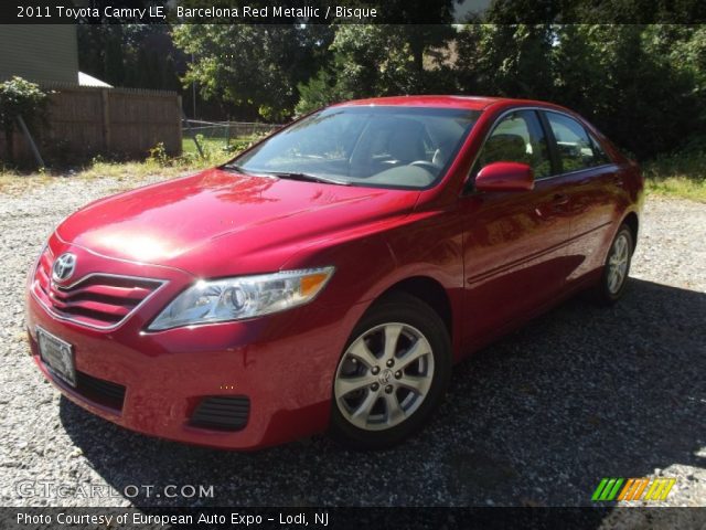 2011 Toyota Camry LE in Barcelona Red Metallic