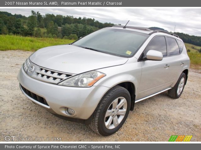 2007 Nissan Murano SL AWD in Platinum Pearl Matallic