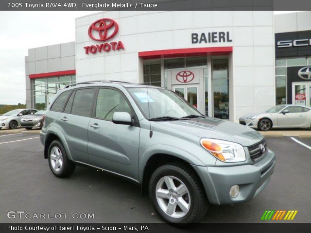 2005 Toyota RAV4 4WD in Everglade Metallic