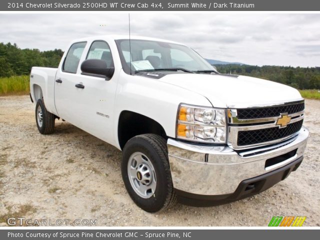 2014 Chevrolet Silverado 2500HD WT Crew Cab 4x4 in Summit White