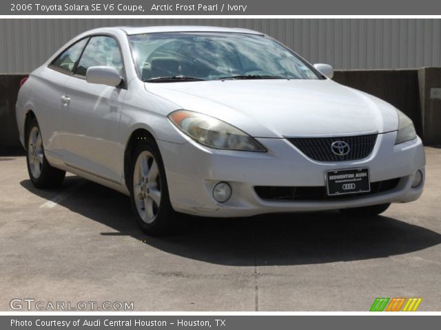 2006 Toyota Solara SE V6 Coupe in Arctic Frost Pearl