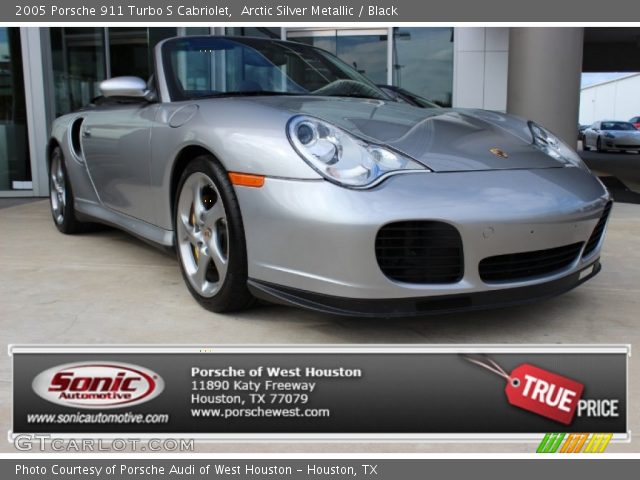 2005 Porsche 911 Turbo S Cabriolet in Arctic Silver Metallic