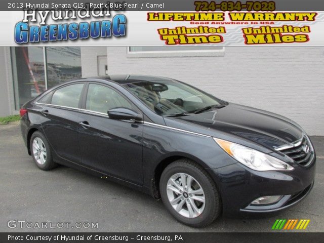 2013 Hyundai Sonata GLS in Pacific Blue Pearl