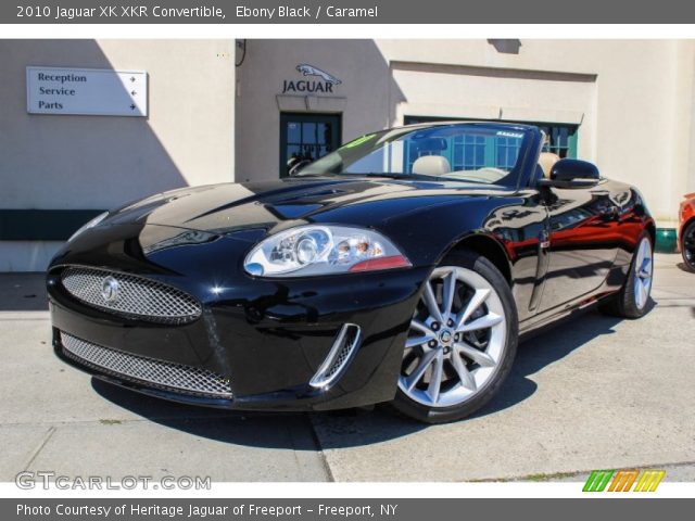 2010 Jaguar XK XKR Convertible in Ebony Black