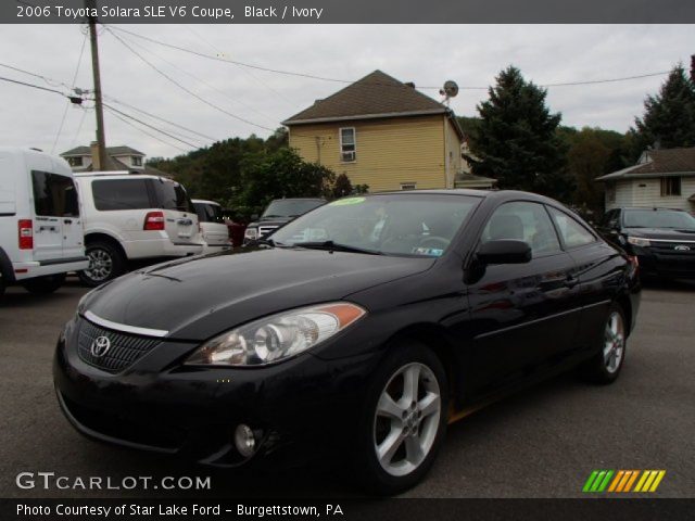 2006 Toyota Solara SLE V6 Coupe in Black