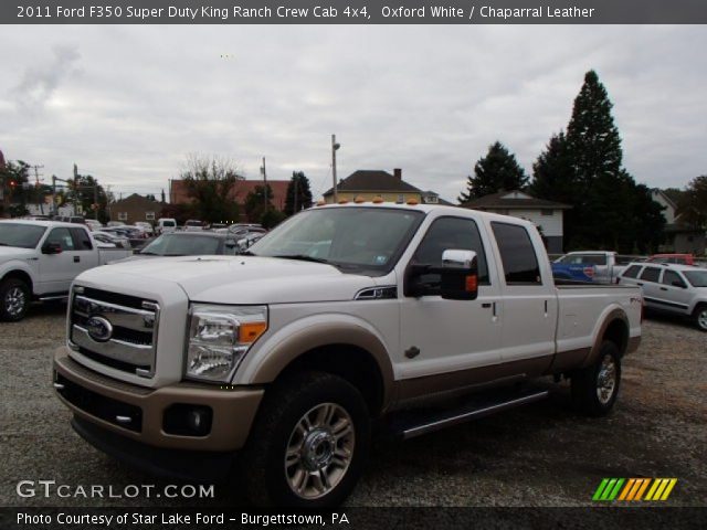 2011 Ford F350 Super Duty King Ranch Crew Cab 4x4 in Oxford White