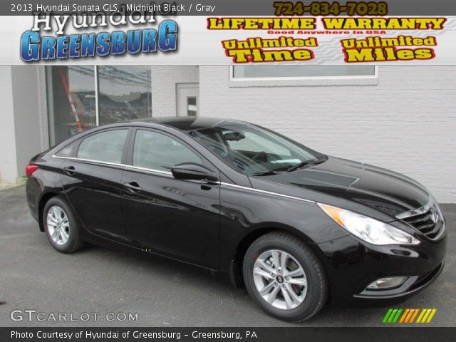2013 Hyundai Sonata GLS in Midnight Black
