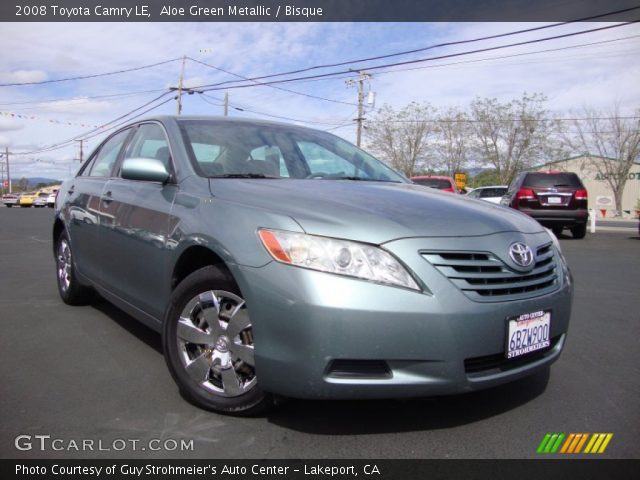2008 Toyota Camry LE in Aloe Green Metallic