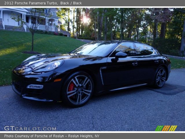 2012 Porsche Panamera Turbo in Black