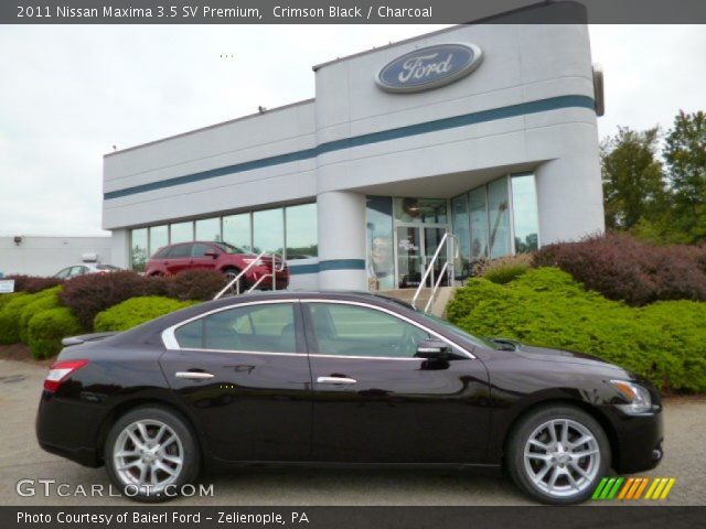 2011 Nissan Maxima 3.5 SV Premium in Crimson Black