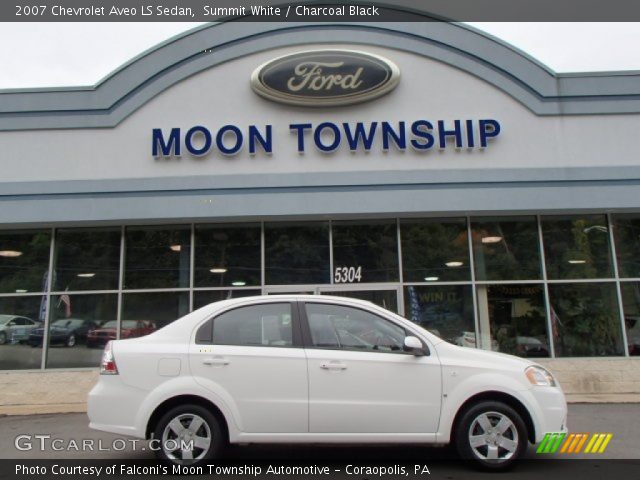 2007 Chevrolet Aveo LS Sedan in Summit White