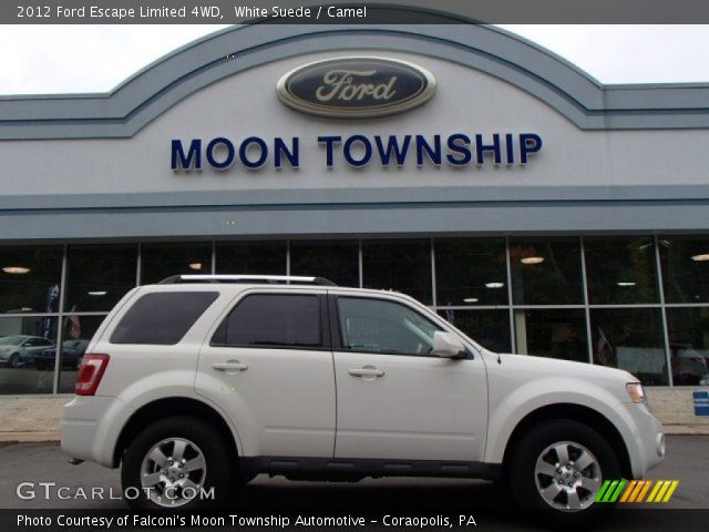 2012 Ford Escape Limited 4WD in White Suede