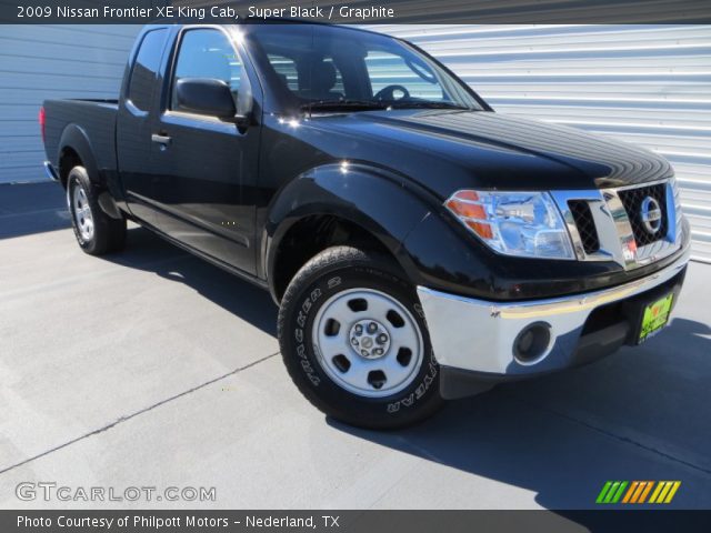 2009 Nissan Frontier XE King Cab in Super Black