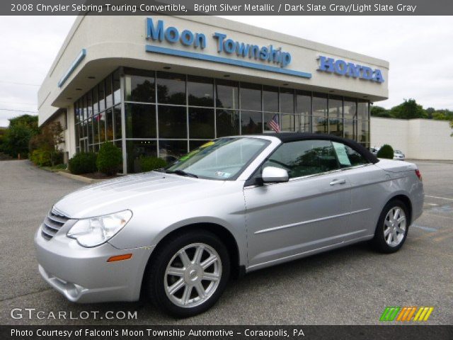 2008 Chrysler Sebring Touring Convertible in Bright Silver Metallic