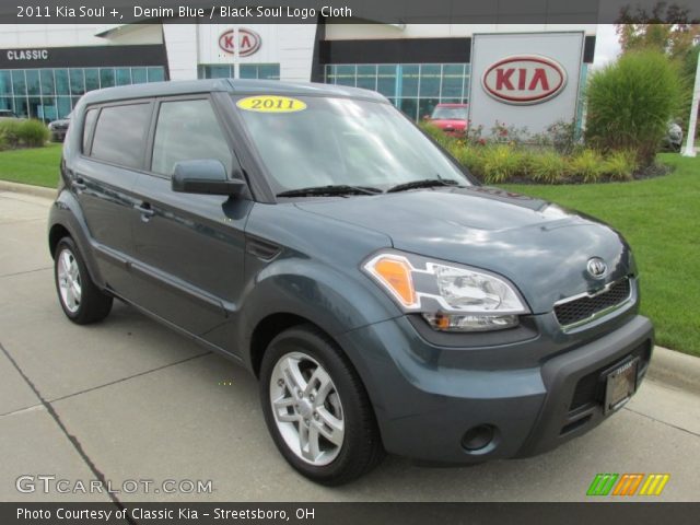 2011 Kia Soul + in Denim Blue