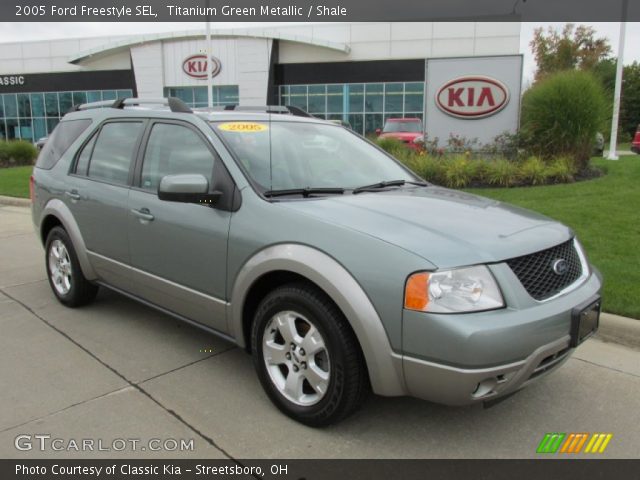 2005 Ford Freestyle SEL in Titanium Green Metallic