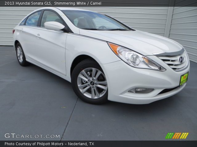2013 Hyundai Sonata GLS in Shimmering White